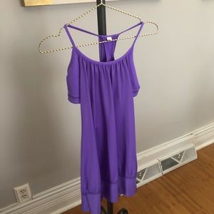Like New. Size 4. Lululemon Purple Tank.